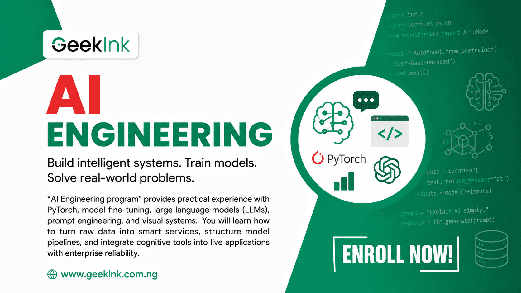 AI Engineering Track program cover